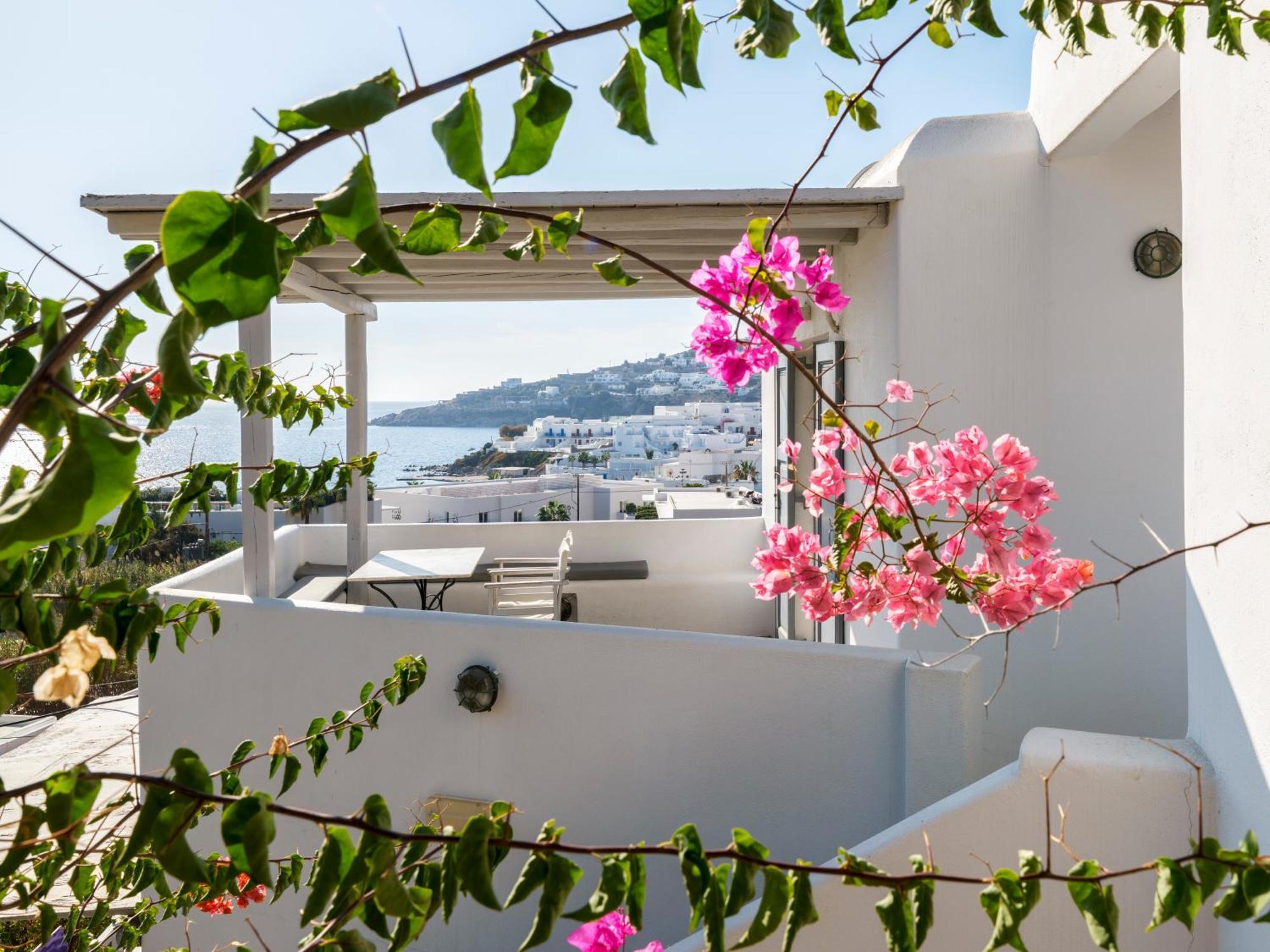 Baybees Sea View Residence Platys Gialos  ภายนอก รูปภาพ