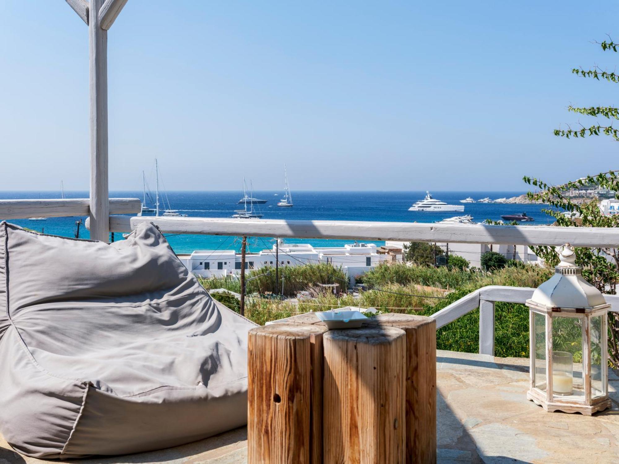 Baybees Sea View Residence Platys Gialos  ภายนอก รูปภาพ