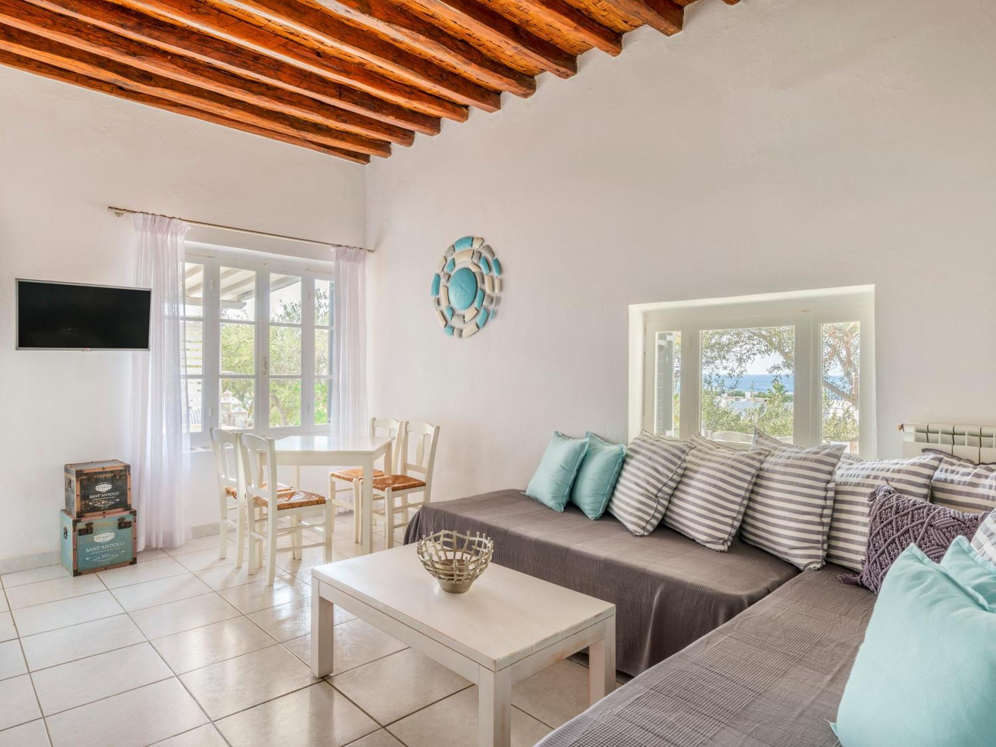 Baybees Sea View Residence Platys Gialos  ภายนอก รูปภาพ