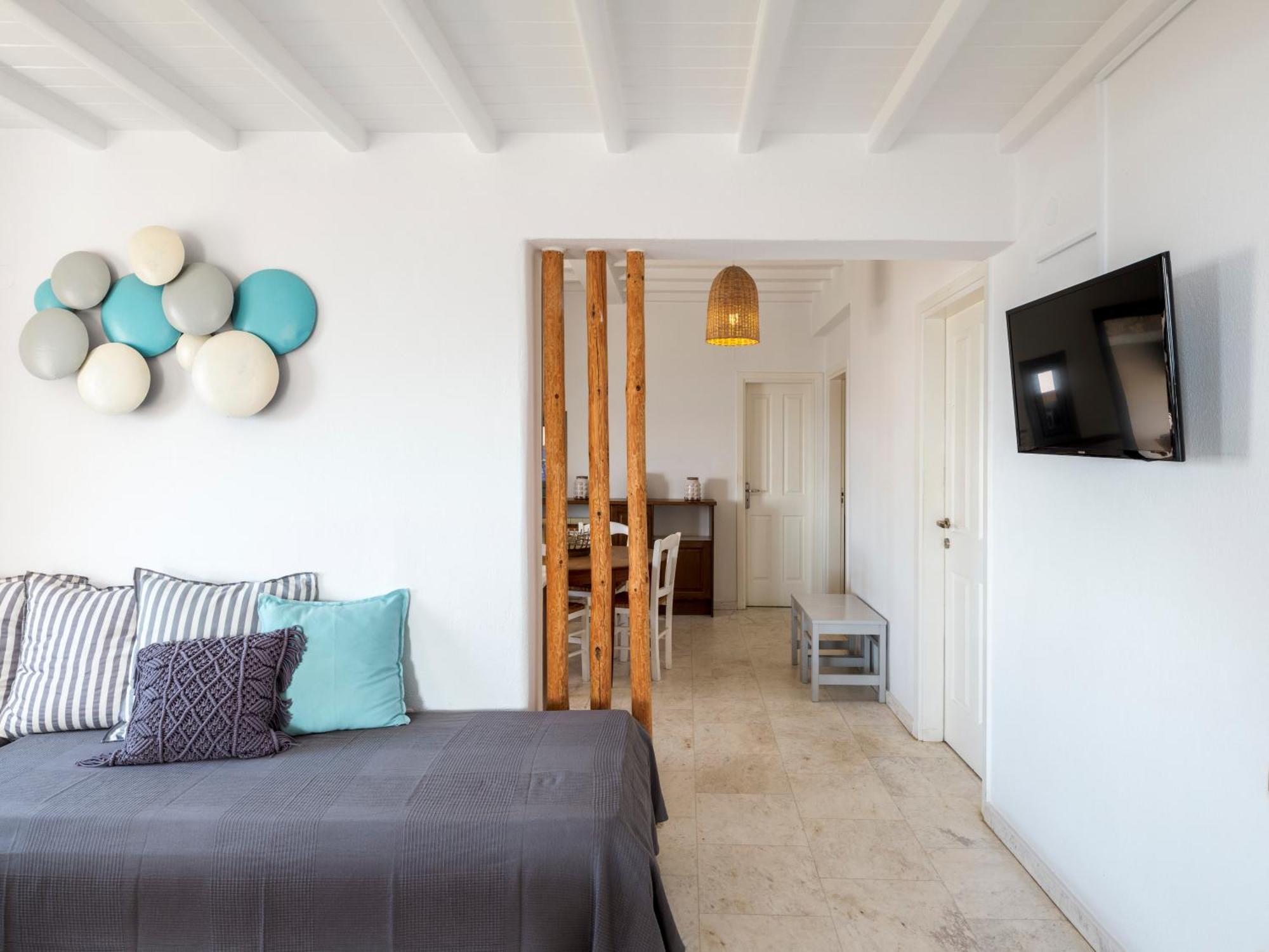 Baybees Sea View Residence Platys Gialos  ภายนอก รูปภาพ