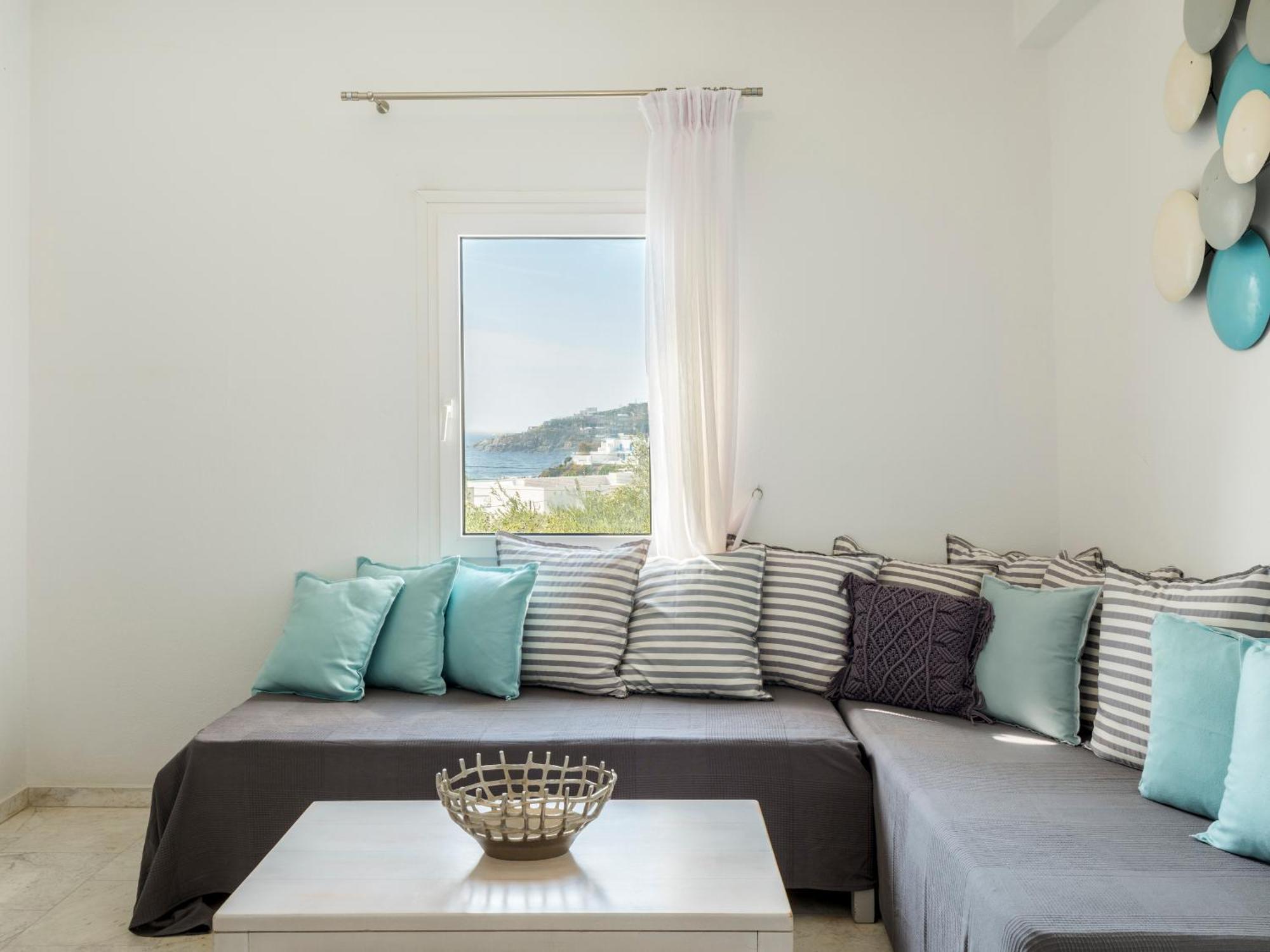 Baybees Sea View Residence Platys Gialos  ภายนอก รูปภาพ